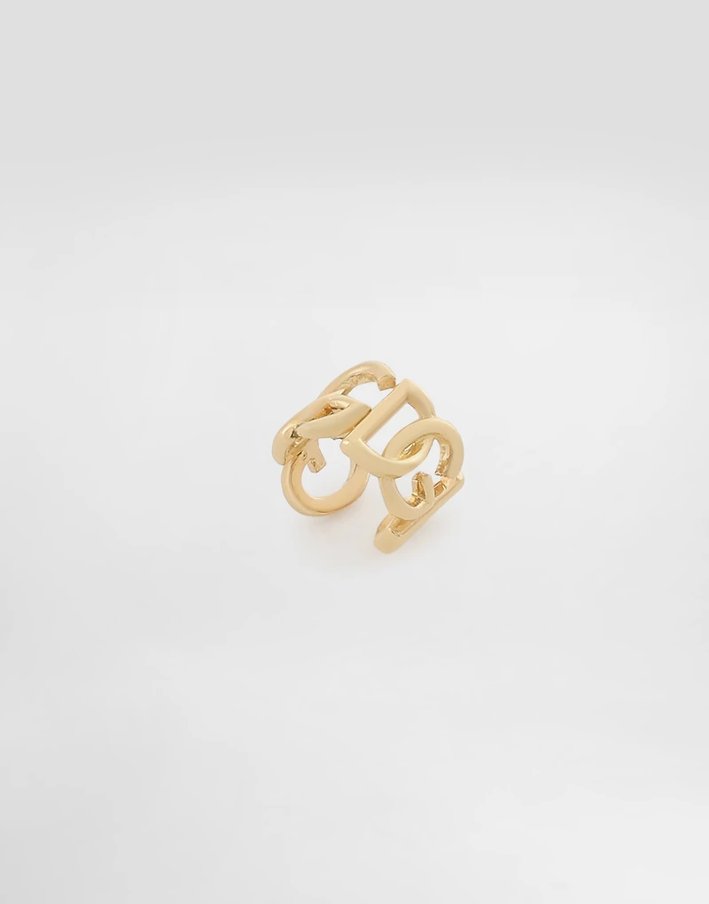 Ear cuff earrings with DG logo