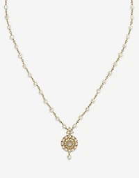  Pearl Necklace 18-carat yellow gold and pearls