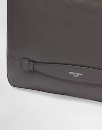 Calfskin nappa leather pouch