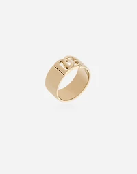 Ring with DG cut-out logo