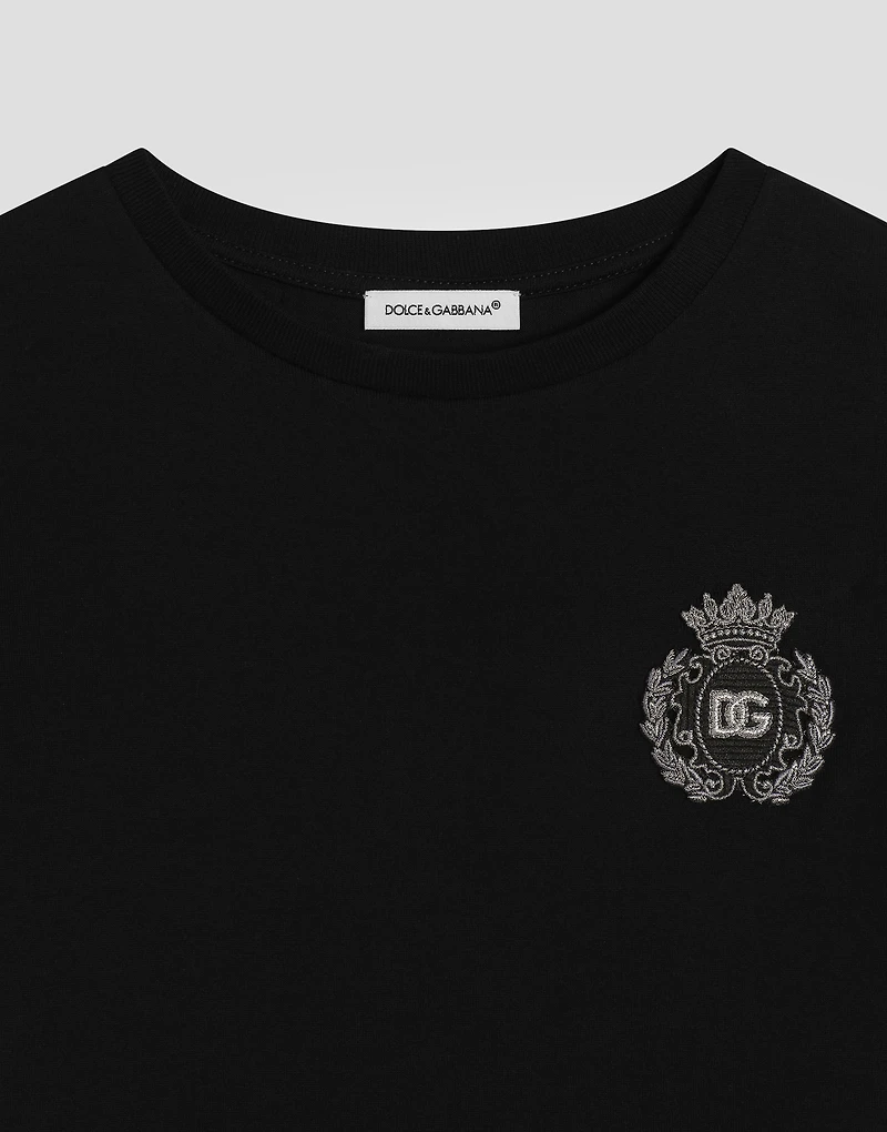 Jersey T-shirt with patch