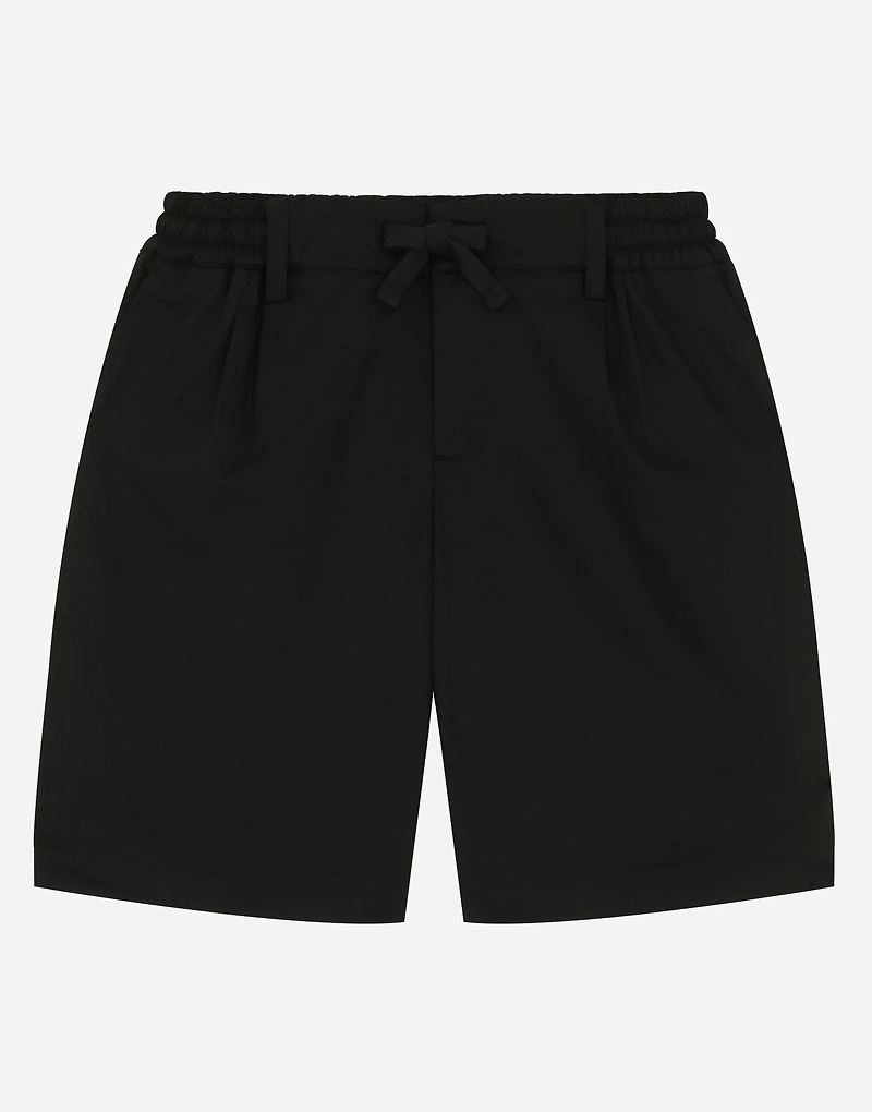 Gabardine shorts