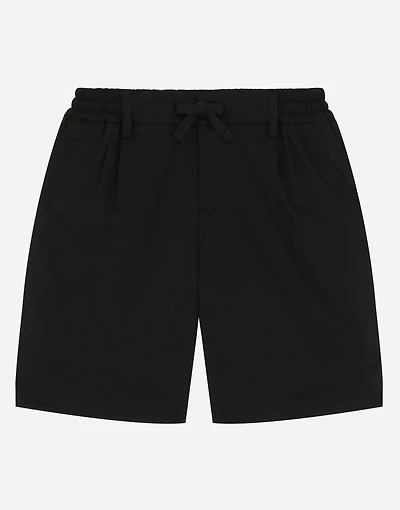 Gabardine shorts