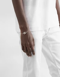 Link bracelet with DG-logo