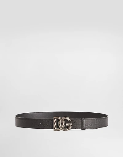 Alpine calfskin belt