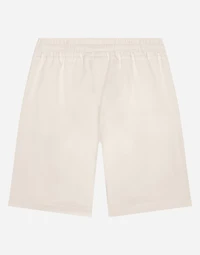 Gabardine shorts with DG logo