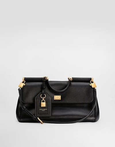 My Sicily handbag in plongé calfskin
