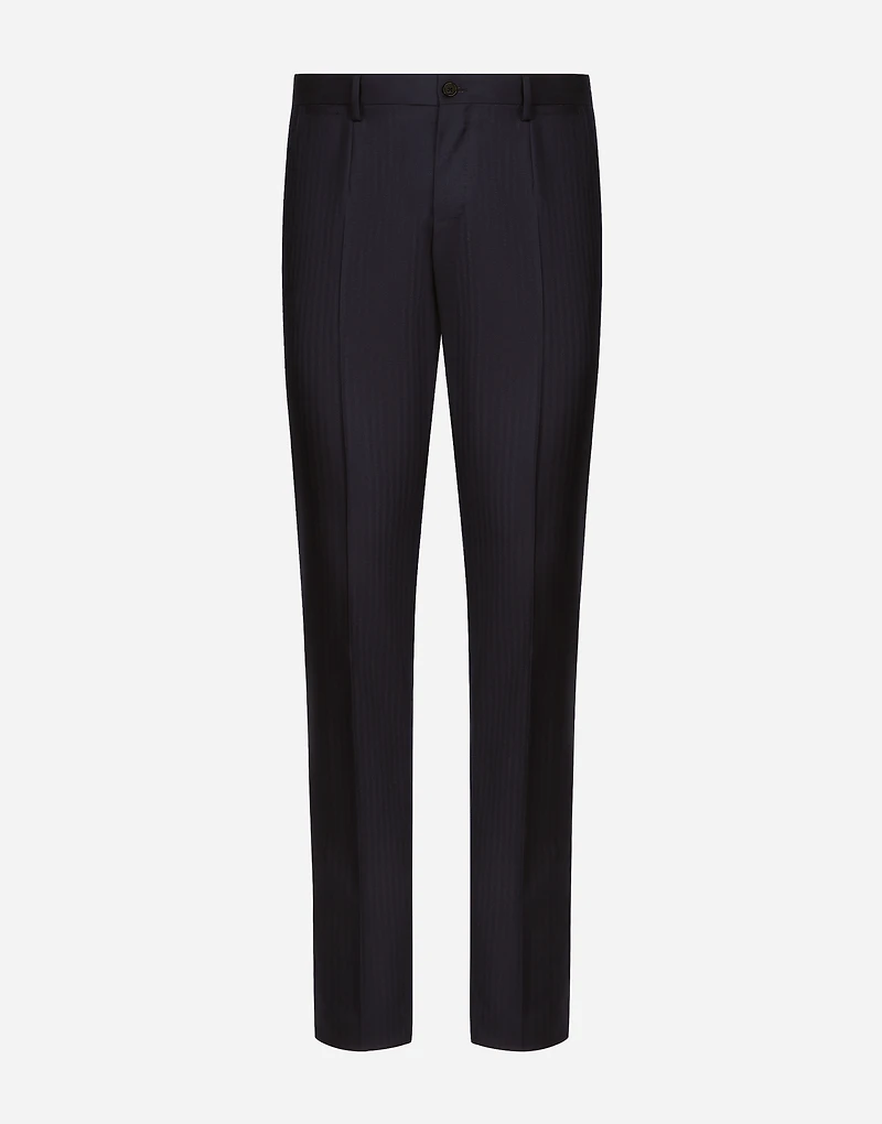 Tailored virgin wool pants