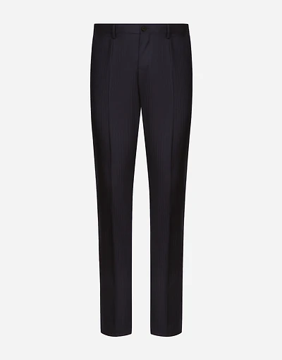 Tailored virgin wool pants