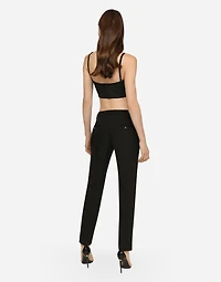 Wool fabric pants