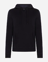 Hooded cashmere pullover