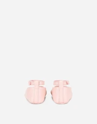 Nappa leather newborn ballet flats