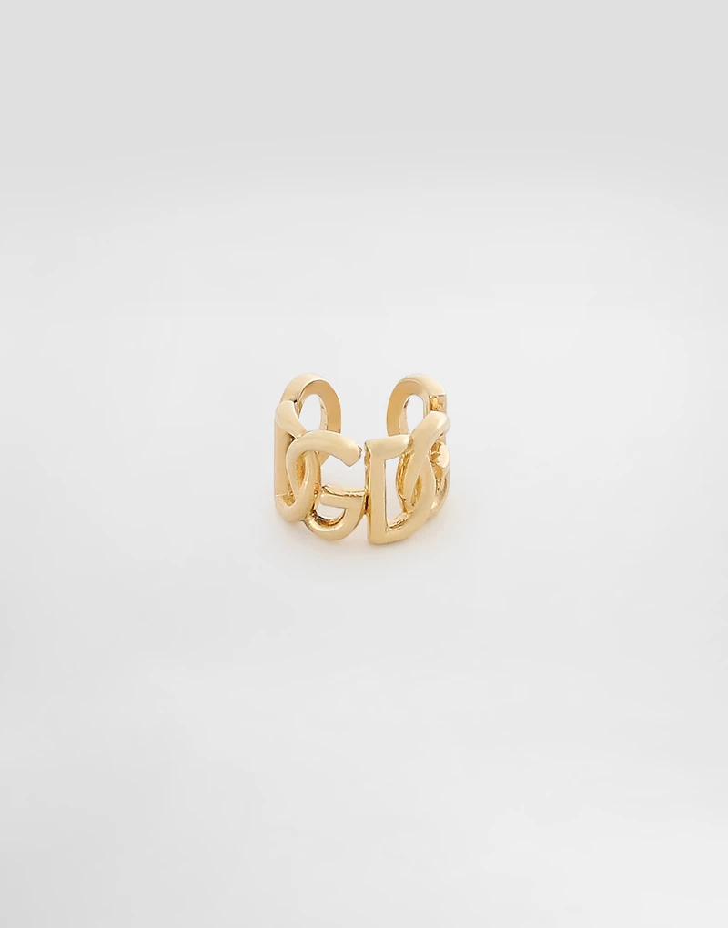 Ear cuff earrings with DG logo