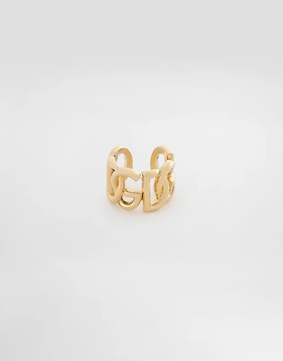 Ear cuff earrings with DG logo