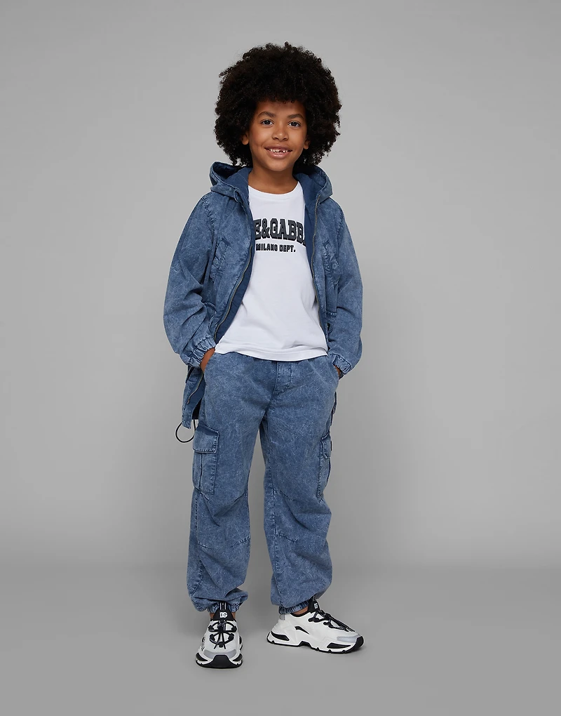 Jersey T-shirt with Dolce&Gabbana logo