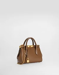 Marlene day mini handbag in palmated calfskin