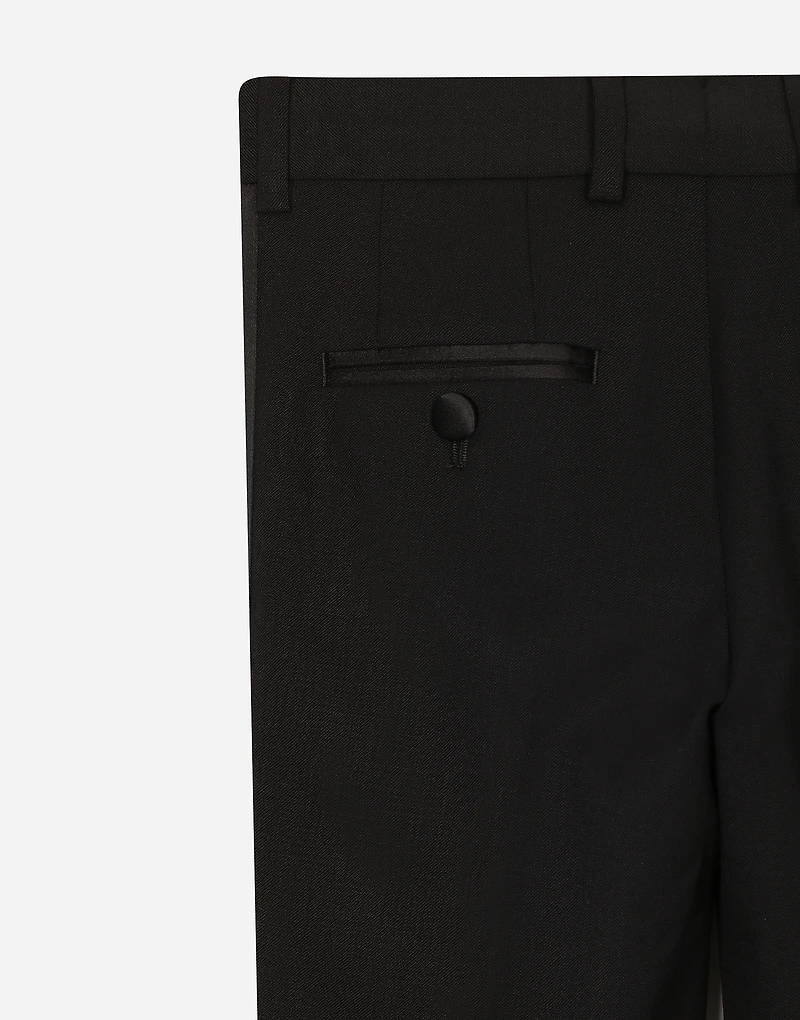 Tuxedo trousers stretch fabric