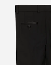 Tuxedo trousers stretch fabric