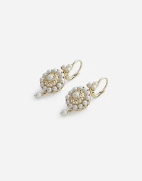  Pearl Earrings 18-carat yellow gold and pearls
