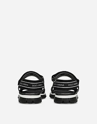 Technical fabric sandals with DG logo