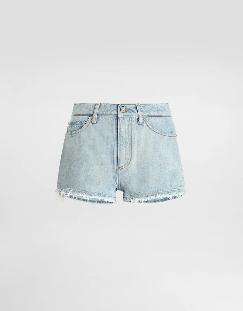 Denim shorts