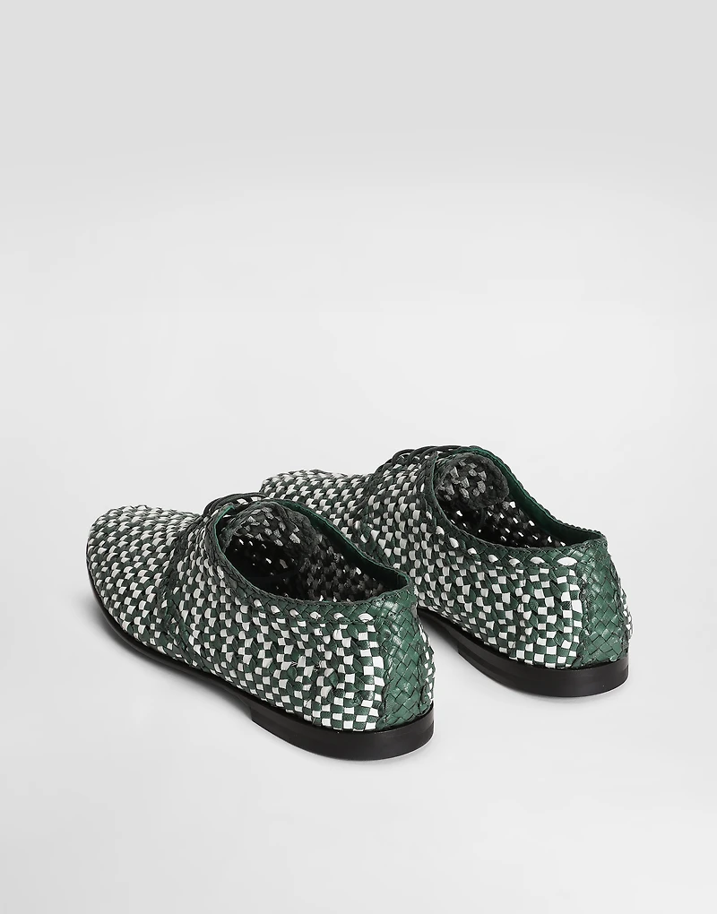 Leather Derby shoes