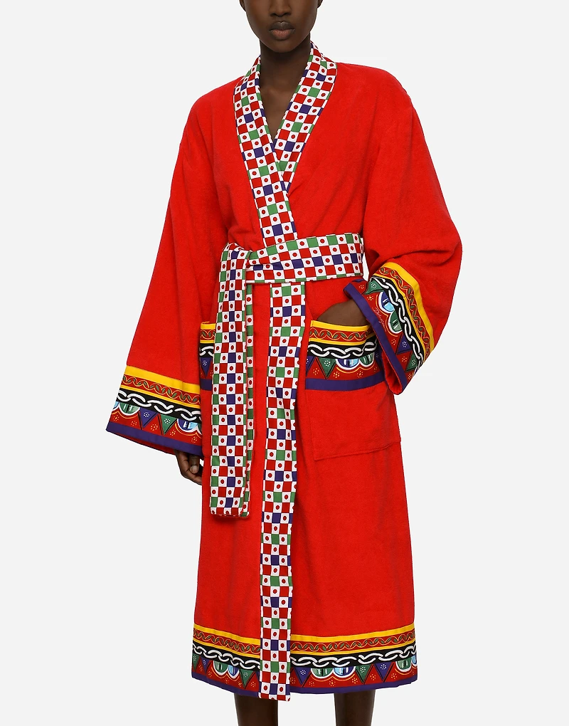 Cotton Terry Bathrobe