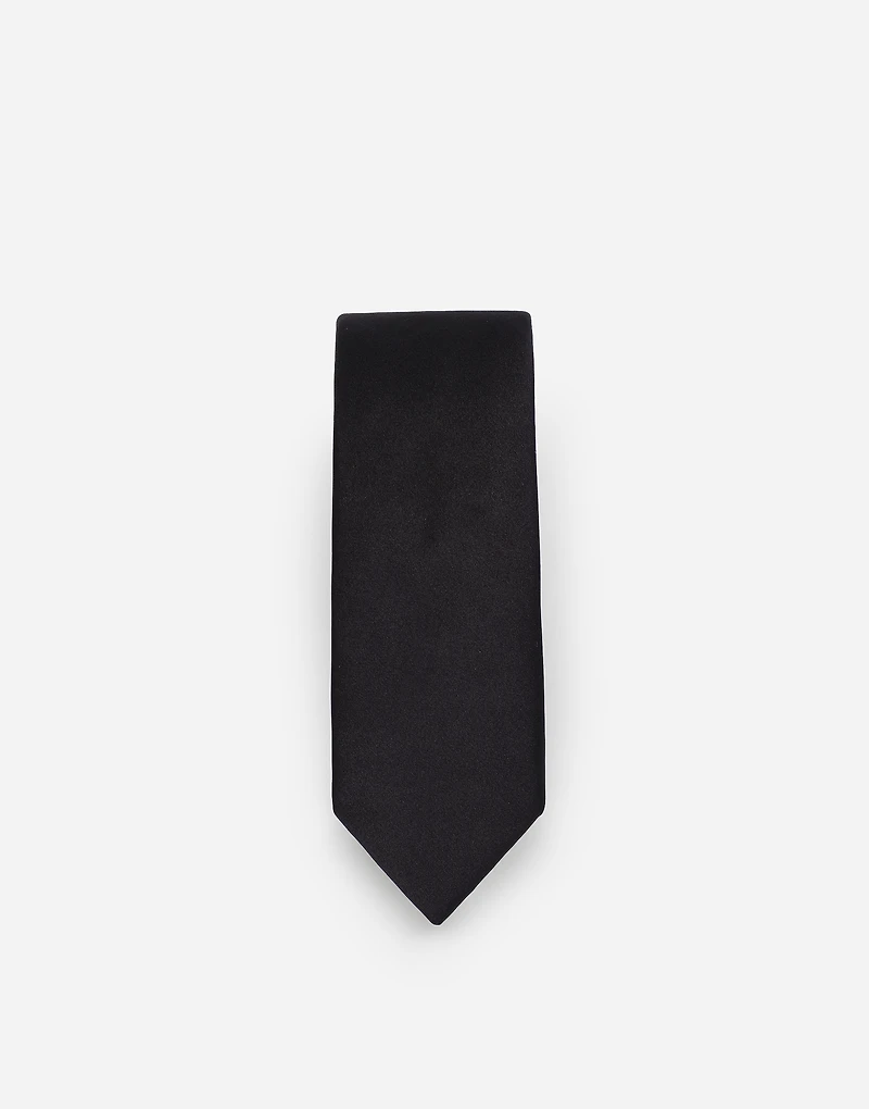 Silk tie with DG logo