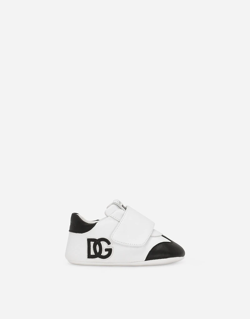 Lambskin low-top sneakers with DG logo