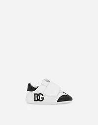 Lambskin low-top sneakers with DG logo