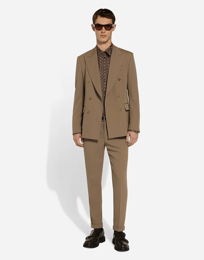 Tailored gabardine pants