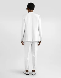 Linen jogging trousers