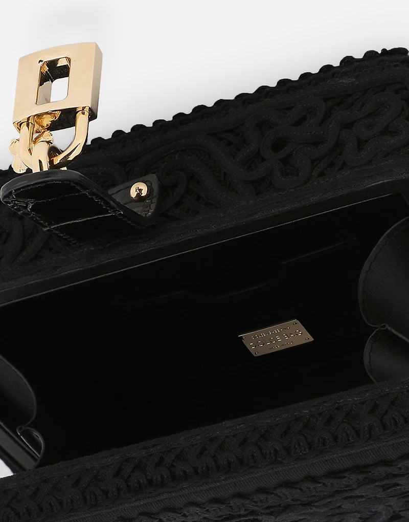 Dolce Box bag with cordonetto detailing