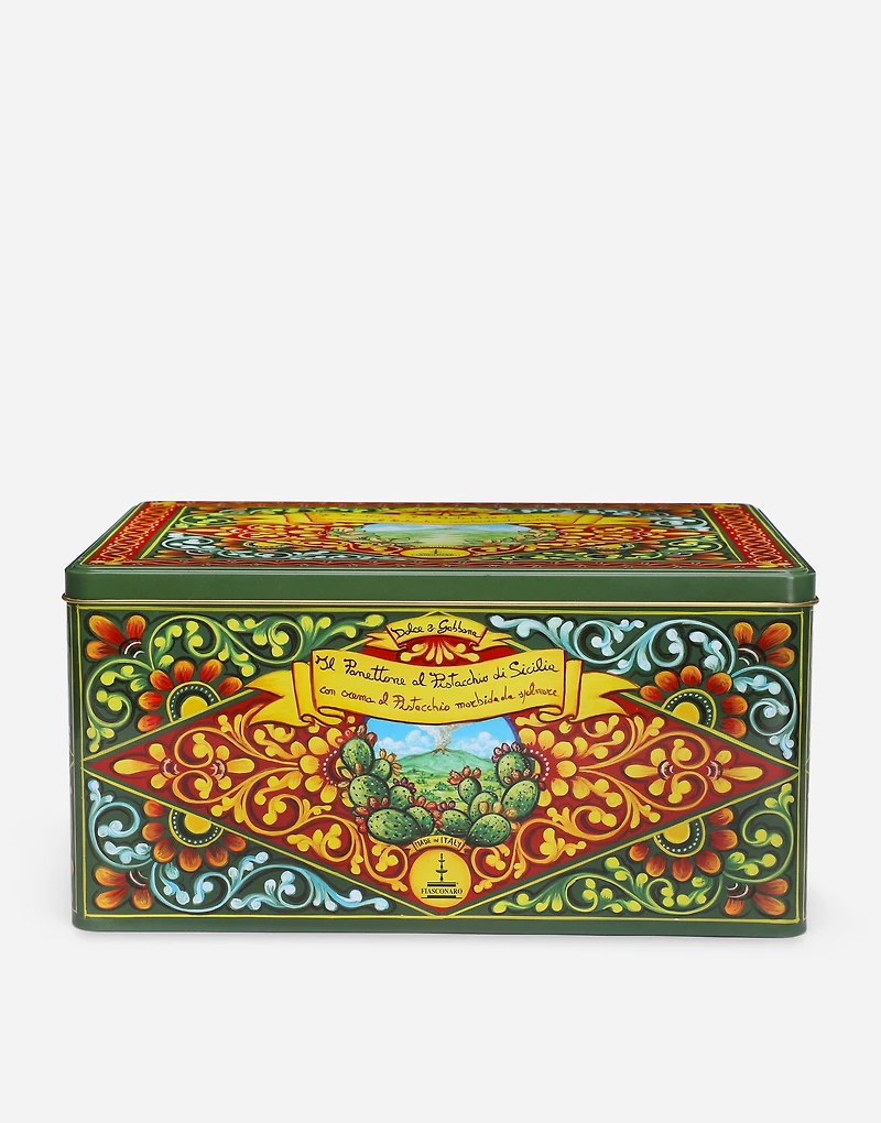 Sicilian Pistachio panettone with a velvety Sicilian Pistachio cream