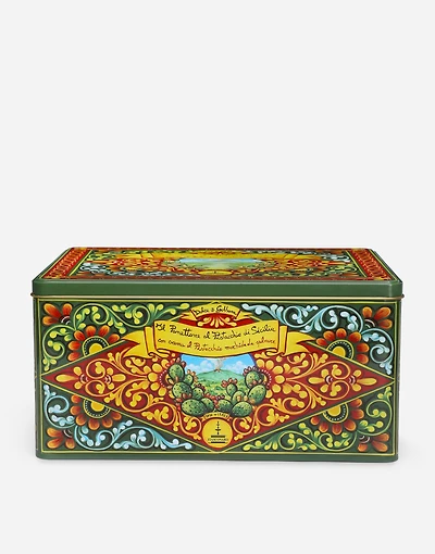 Sicilian Pistachio panettone with a velvety Sicilian Pistachio cream