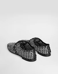Leather Derby shoes
