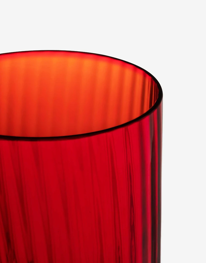 Hand-Blown Murano Beverage Glasses Set 2