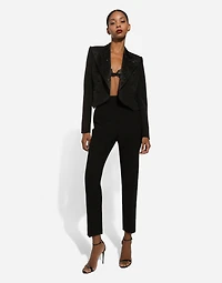 Tailored twill pants