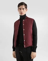 Reversible padded gilet