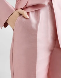 Silk shantung trousers
