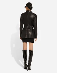 Calfskin Turlington jacket
