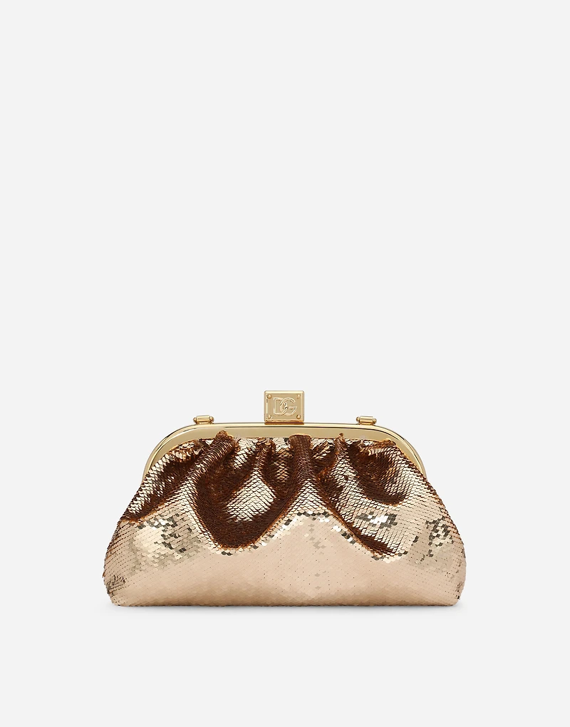 Sequined Maria clutch