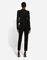Tailored twill pants
