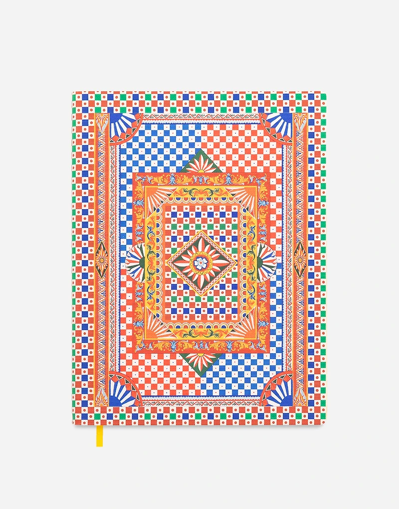Large Ruled Notebook Textile Cover