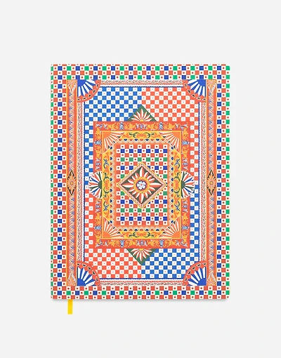 Large Ruled Notebook Textile Cover