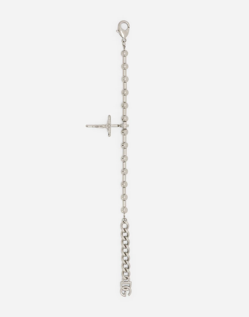 Sphere bracelet with “DNA” cross