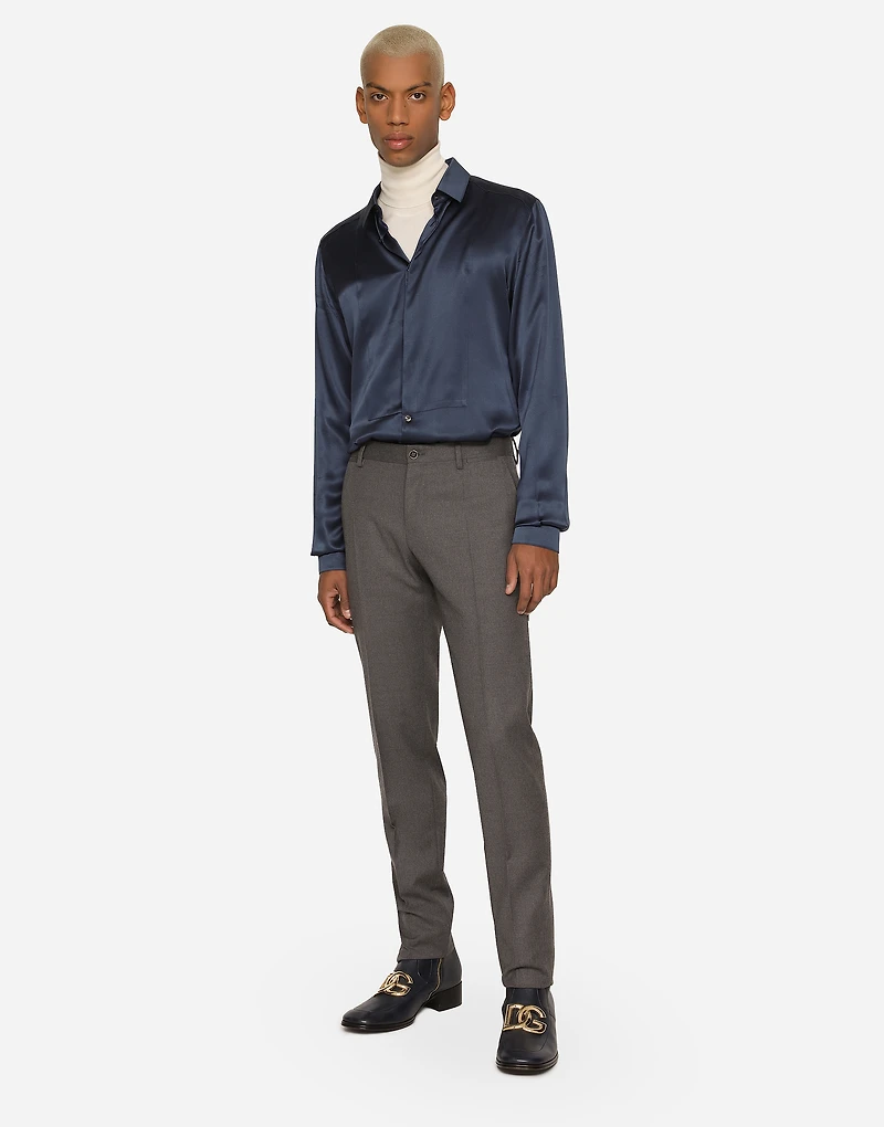 Stretch flannel pants