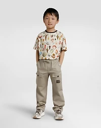Gabardine trousers