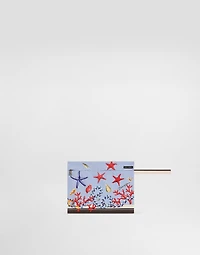 Shell-print swim briefs