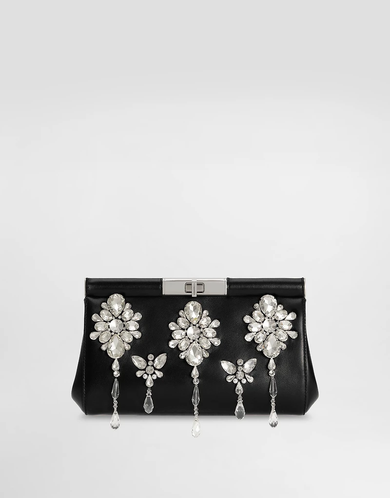 Crystal embroidered Marlene handbag
